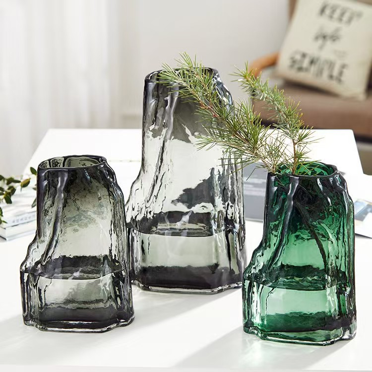 Βάζο με βιτρό κινέζικου τύπου τεχνητό rockery